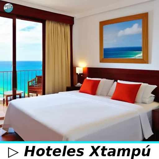 Hoteles en Xtampú con alberca